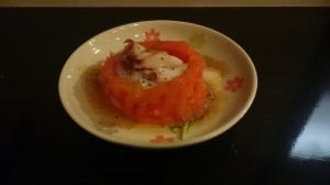 タコのカルパッチョ